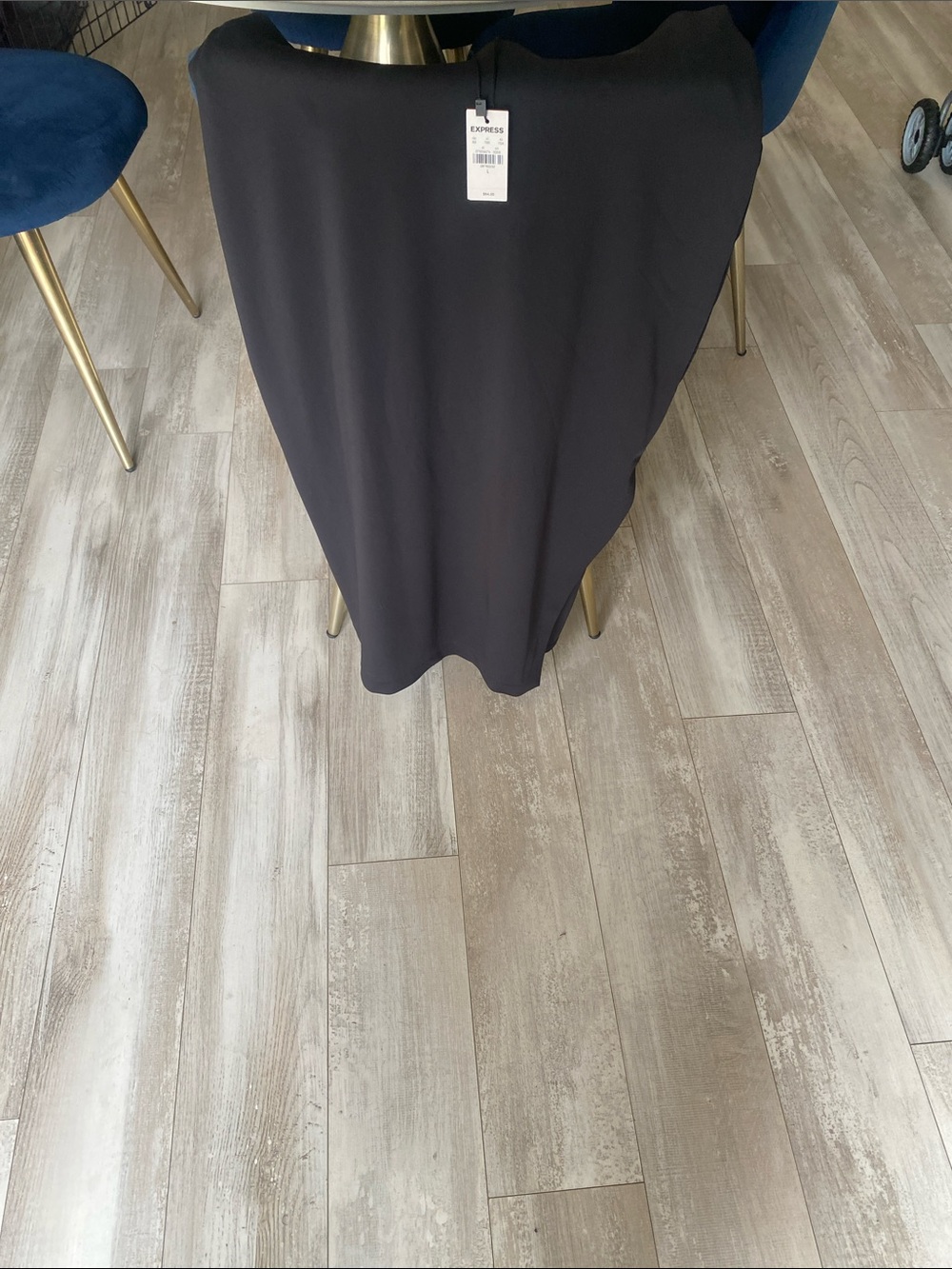Express Black Pencil Skirt